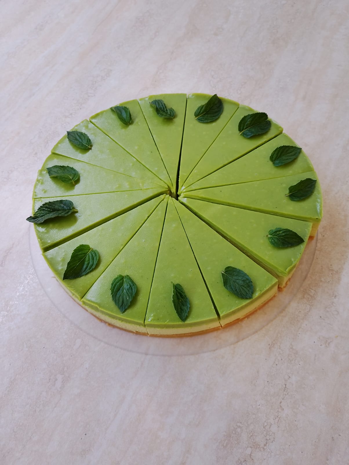 Zelený čaj a pistácie